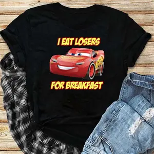 Lightning Mcqueen From Cars T-Shirt Lightning Mcqueen From Cars T-Shirt