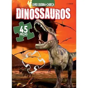 USED-Dinossauros - Livro quebra-cabeça by Editora On-line (Paperback)