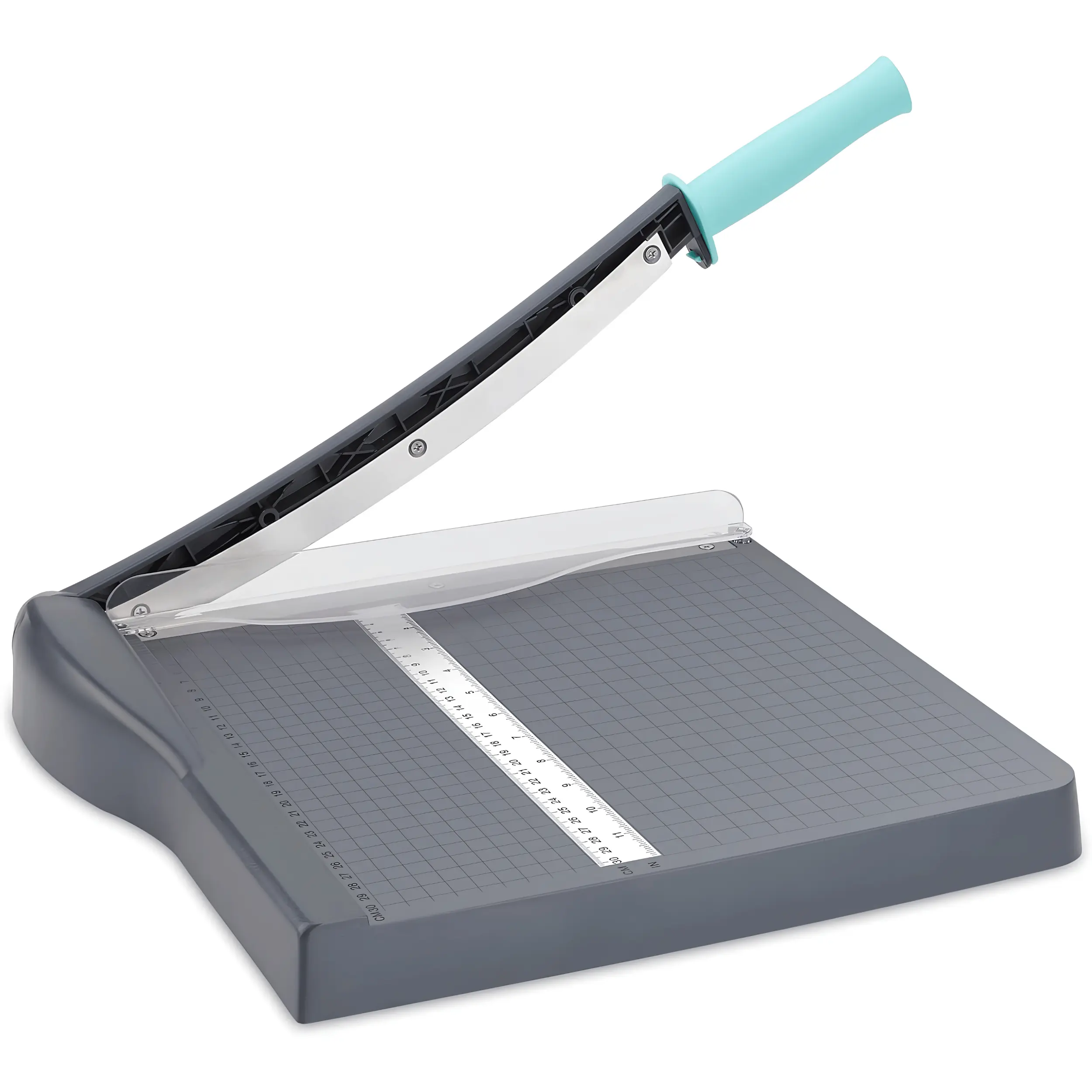 12 Inch Guillotine Paper Cutter Paper Trimmer with Safety Guard & Blade Lock, 16 Sheet Capacity Paper Slicer for Cardstock, Cardboard, Photos, Crafts, School, Home Office, Scrapbooking & DIY Projects