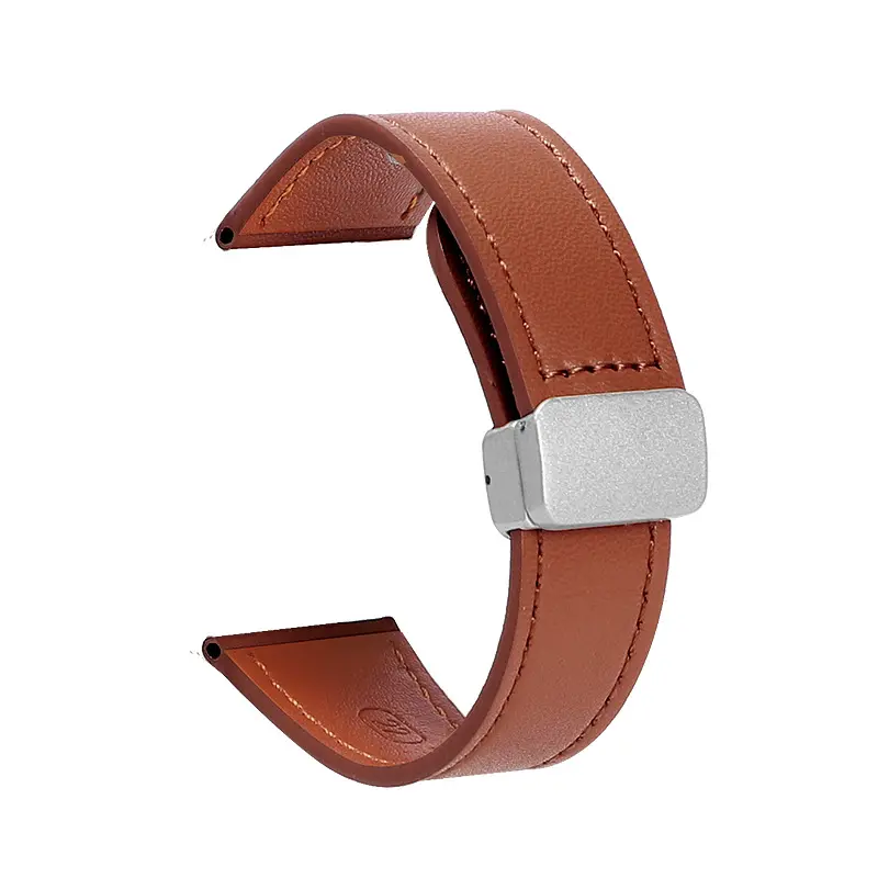 Mocha Brown-Silver Buckle [Hermès Magnetic Folding