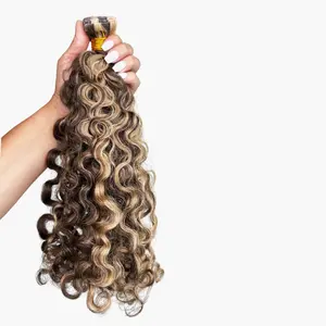 Sambi Honey Blonde Highlights Invisible Tape-Ins