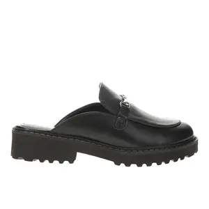 Corkys Womens Wingin It Lug Sole Mules Casual - Black