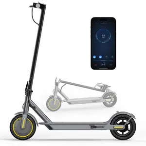 Electric Scooter 350W Motor,21 Miles Range,19 MPH Top Speed,Dual Braking System,App-Controlled,Portable Folding E-Scooter for Adults