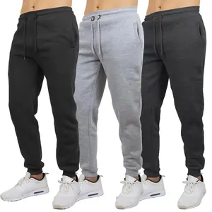 3-Pack Men'S Slim Fit Fleece Lined Joggers (Sizes - S to 3XL)