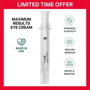 Triple Correct Firming & Lifting Eye Cream, with Retinol, Peptide Complex & Hyaluronic Acid to Boost Collagen. Enhances Elasticity. Brightens Dark Circles, Puffy Bags. Smooths Crow Feet & Fine Lines - Y'OUR Skin, Valentine gift for her