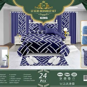 24 pieces bedsheets sets very good quality