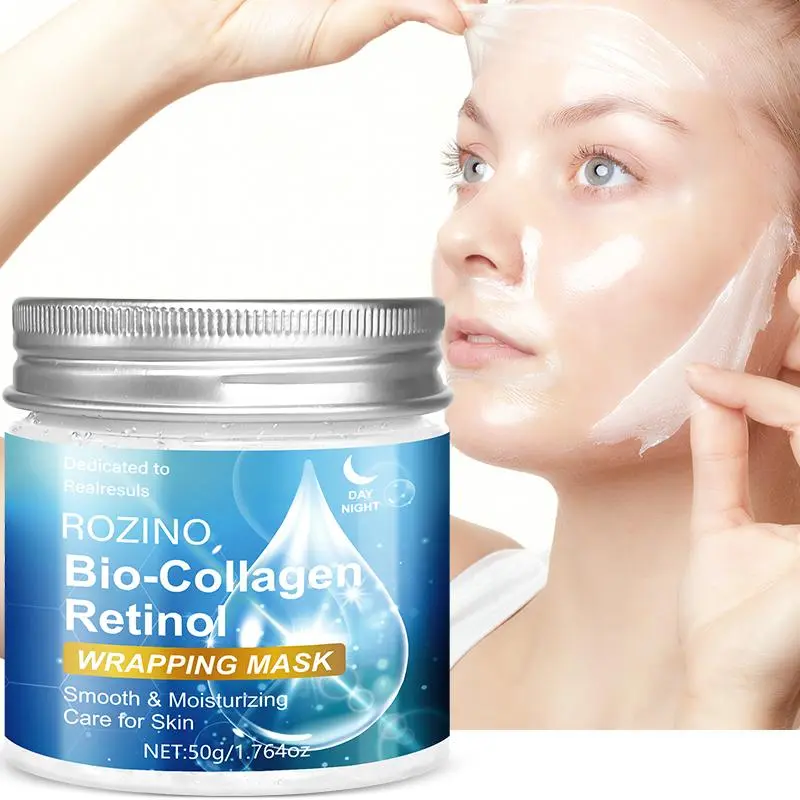 Collagen Retinol Facial Mask, Treatment Mask, Moisturizing Facial Mask, Hydrating Facial Skin Care Mask, Face Mask for Women & Men, Beauty Products