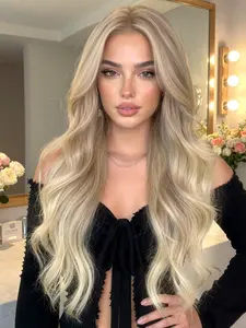 Wig, 28 Inch Long Curly Hair, Long Bangs, Perfect for Party and Cosplay, All Seasons, No Ca Prop 65 Re, With Bangs, Synthetic Wigs