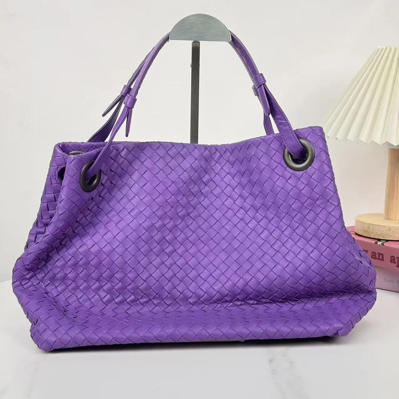 Pre-owned BOTTEGA VENETA Intrecciato Woven Tote Bag