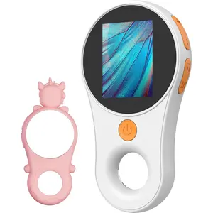 Digital Microscope Handheld 2.0 inch IPS Color Screen,Portable Digital Magnifying Glass 500x,Marco Microscopes,uilt-in 8LED Lights,USB Compatible with PC Windows,  OS ( White)