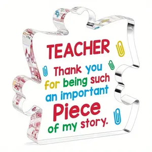 Ideas for Teacher Appreciation Gifts, End of Year Teacher Gifts, Thank You Teacher Gifts, Teacher Birthday Graduation Decorations Retirement Gifts from Students, and Acrylic Sign for Teacher Desk Decoration. Flowers Water Proof