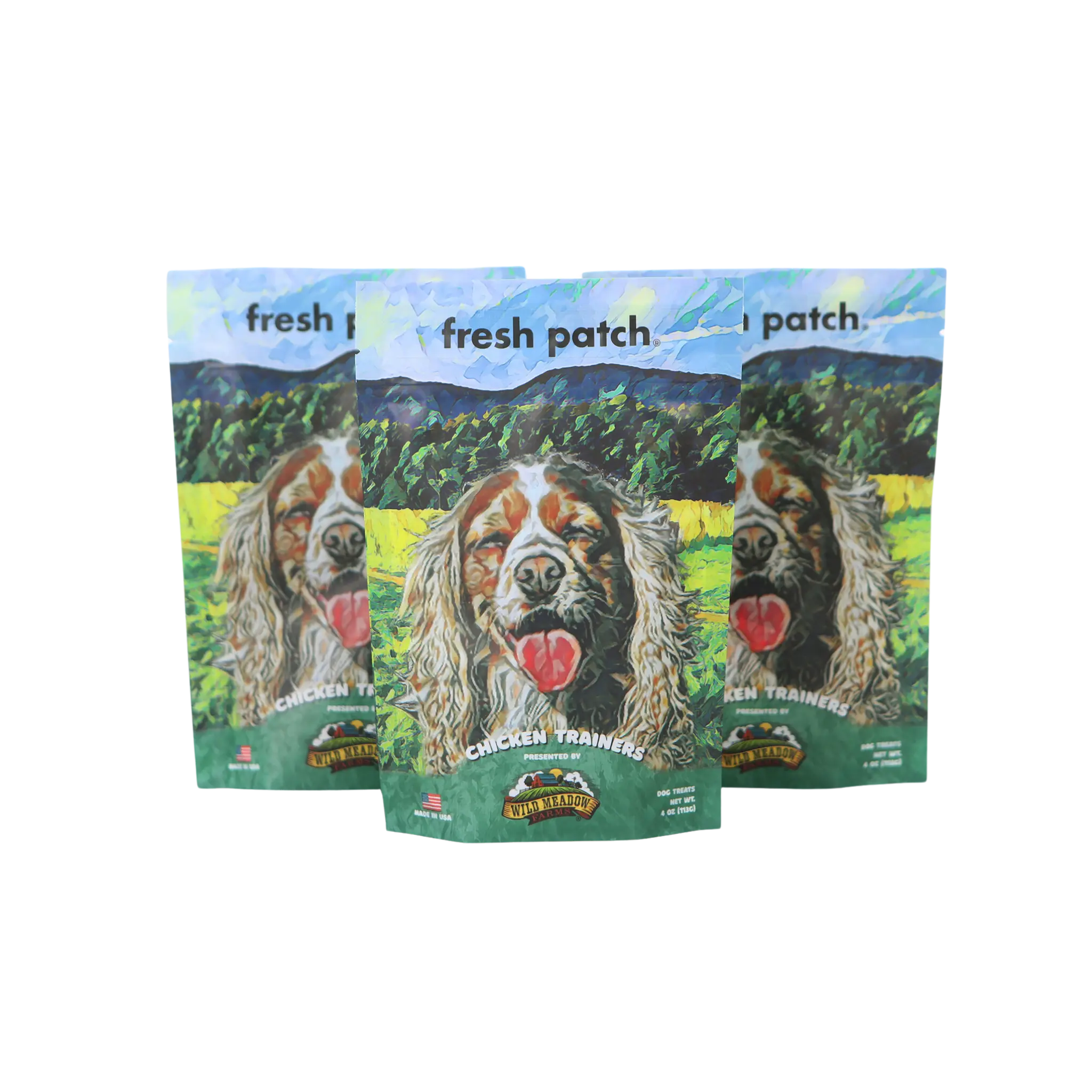 3 Pack Fresh Patch Treats - Delicious Snacks for Dogs