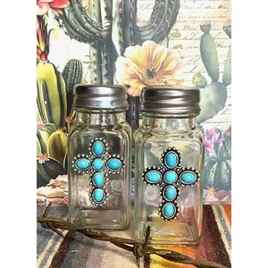 Cross Salt & Pepper Shakers