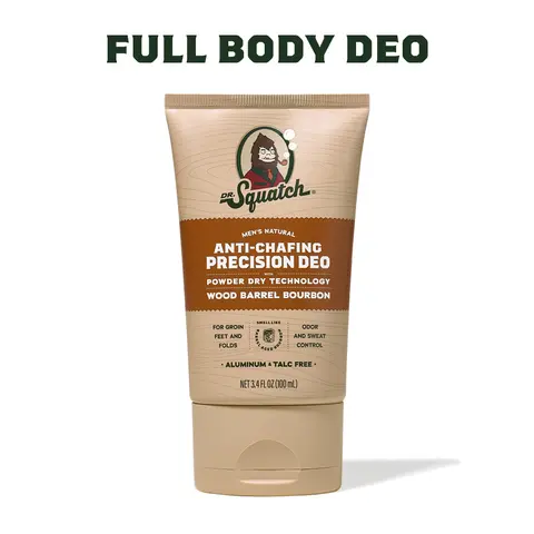 Anti-Chafing Full Body Deodorant | Mens Gift | Gift for Him | Dr. Squatch