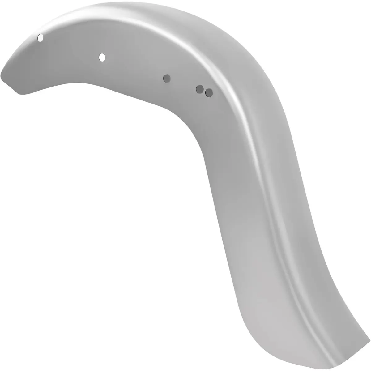 HECASA 6" Extended Rear Fender Compatible with 1986-2017 Harley-Davidson Softail Models Mud Guard Stretched Protection Steel