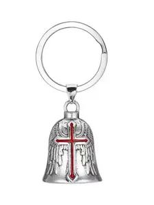 Christmas/halloween Bell, Gremlin Guardian Motorcycle Keychain, Unisex Crossbell, Rider Bicycle Bell, Luck Riding Spirit Bell