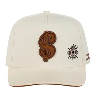 CASH MONEY beige brown JC Hats snapback for men