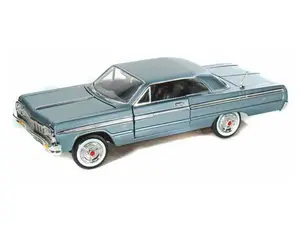 1964 Chevrolet Impala - Blue (Timeless Legends) Diecast 1:24 Scale Model - Motormax 73259BL