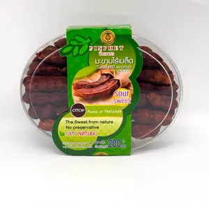 Seedless Dried Tamarind 7.05oz/pack - Me Thái Sấy Tách Hạt 200g/hộp