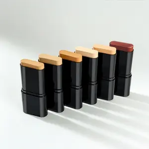 2-in-1 Concealer Stick with Brush WheatShade Waterproof Flawless Coverage Hydrating Longwearing Foundation for Women & Girls Makeup Cosmetic