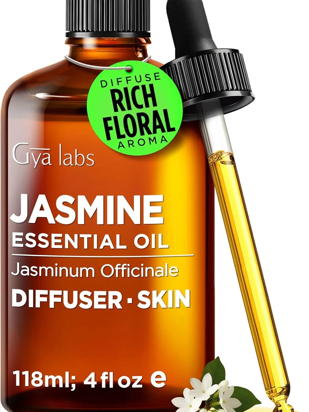Gya Labs Jasmine Essential Oil - 4 Fl Oz