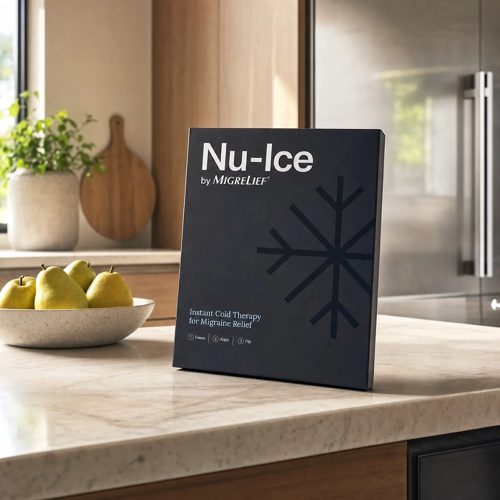 MigreLief Nu-Ice Cap | Reversible Migraine & Headache Relief Ice Cap