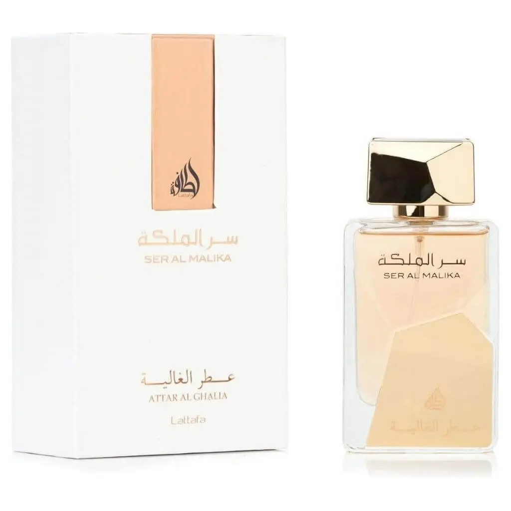 Ser Al Malika by Lattafa Spicy Women's EDP Type Fragrance, 3.4 Fl Oz (3 to 3.9 Fl Oz Range), New Box, Velvet Finish, Sensual Vibe, Vanilla