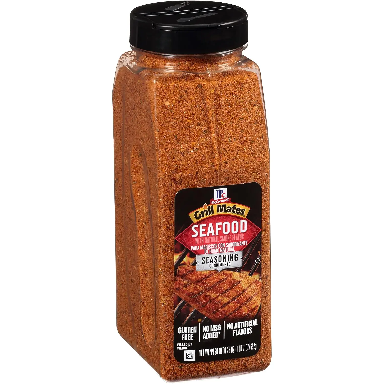 (Pack of 6) McCormick Grill Mates Seafood Spice, 23 oz Containers - Versatile Seasoning for Seafood, Beef, Poultry Dishes