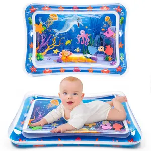Inflatable Water Play Mat for Kids, Sensory Activity Toy for Babies, Premium Water Play Pad, Best Gift for Your Baby, Sensory Board, Tummy Time Mat outdoorfun