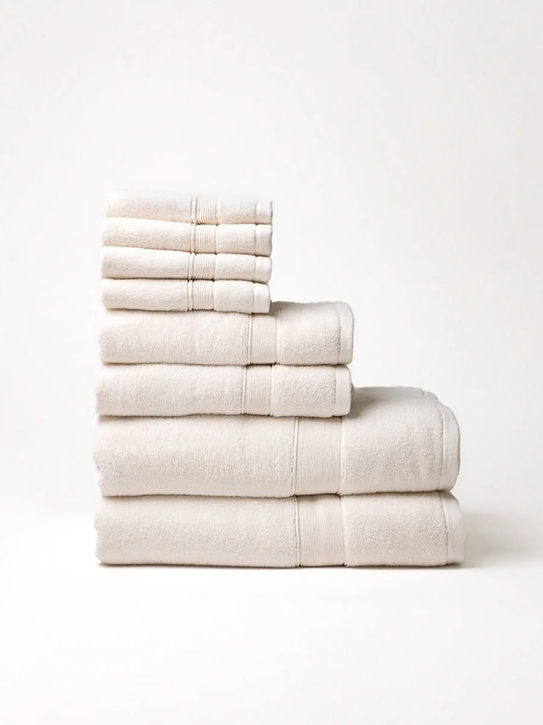 Cozy Earth Luxe Bath Towel Set | Ultra-Soft Bamboo Viscose & Cotton Towels with Zero-Twist Technology