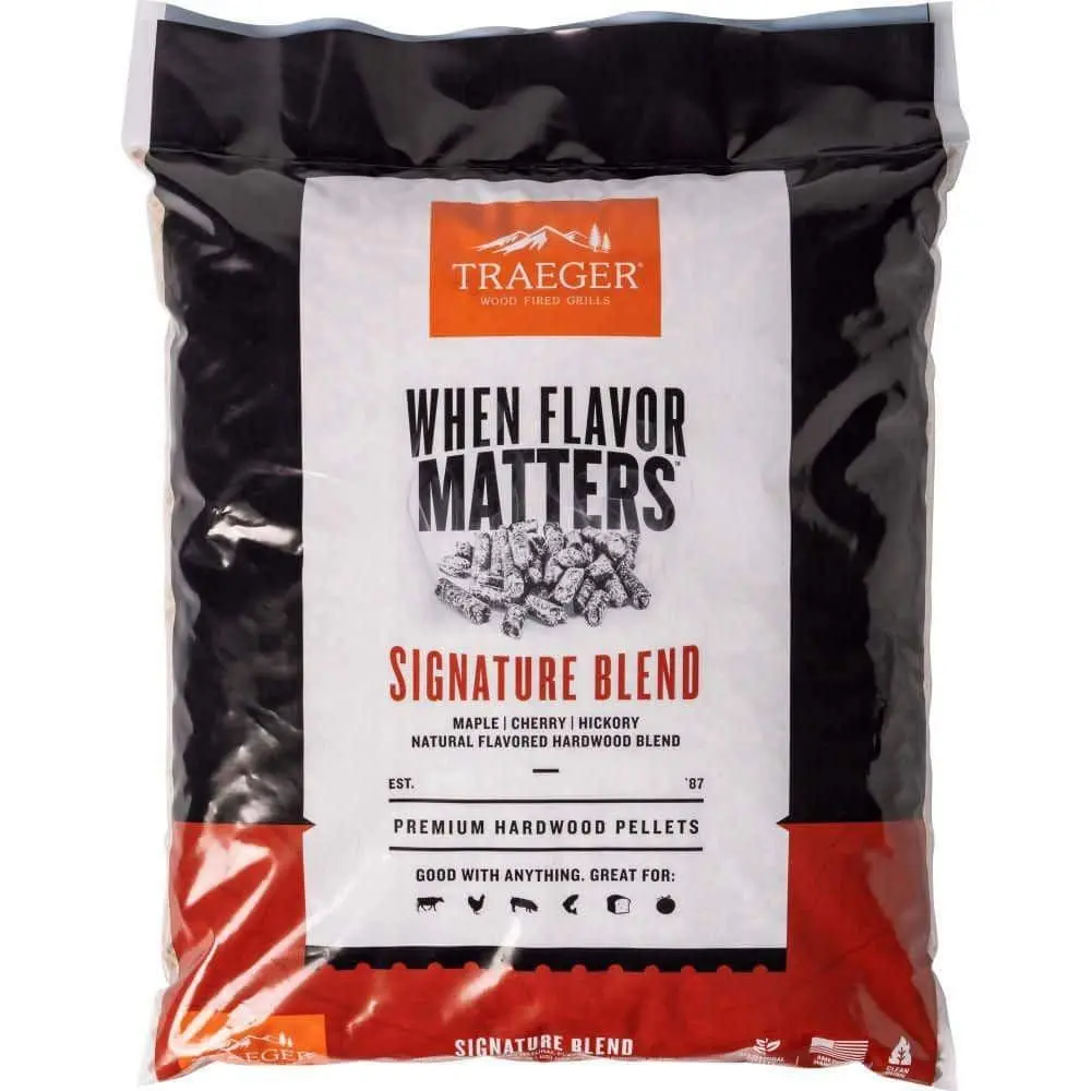 Signature Blend All-Natural Wood Grilling Pellets, 20 lb. Bag