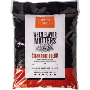 Signature Blend All-Natural Wood Grilling Pellets, 20 lb. Bag