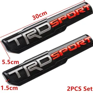 2pcs  Emblem Nameplate Badge Fit for Tacoma Tundra 4Runner Side Fender Door Door Fender Emblem |