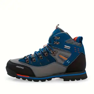 Men'S Chunky Platform Boots - Thick Platform Sole for Height Increase, Lace-Up Ankle Support, Non-Slip Rubber Outsole - Urban Streetwear Boots
