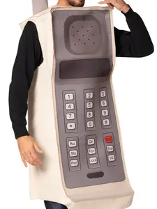 Retro Brick Cell Phone Costume