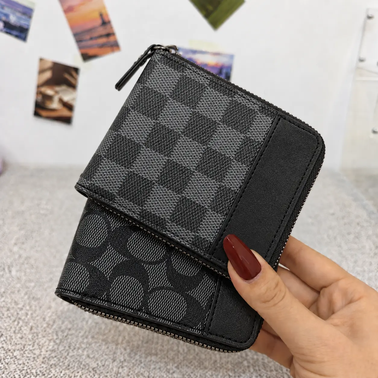 GOODBEE Men’s Zip Around Bifold Wallet, Card Holder with Cash Pocket, Compact Everyday Wallet GOODBEE Men’s Zip Around Bifold Wallet, Card Holder with Cash Pocket, Compact Everyday Wallet