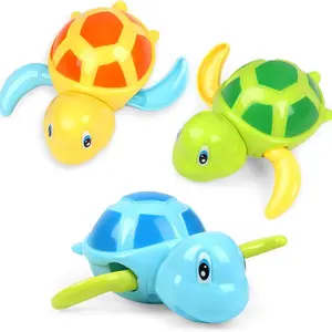 1set Bath Toys Set, Fun Wind-Up Swimming Turtle Pool Toy, Cute Floating Bathtub Water Toy, Boy Girl Gift, Kids Bathroom Accessories