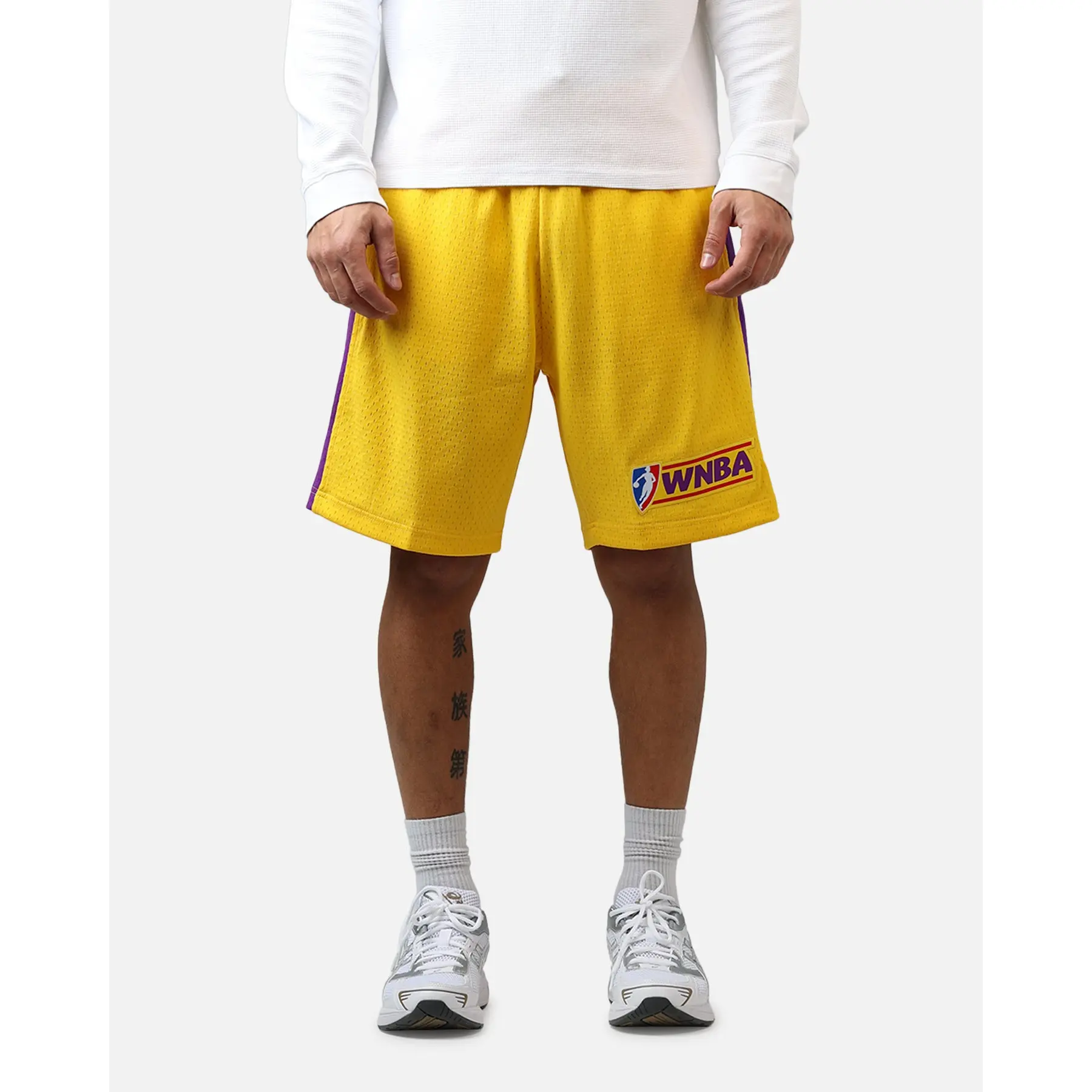 Mitchell & Ness Los Angeles Sparks '01 Home Swingman Shorts Gold