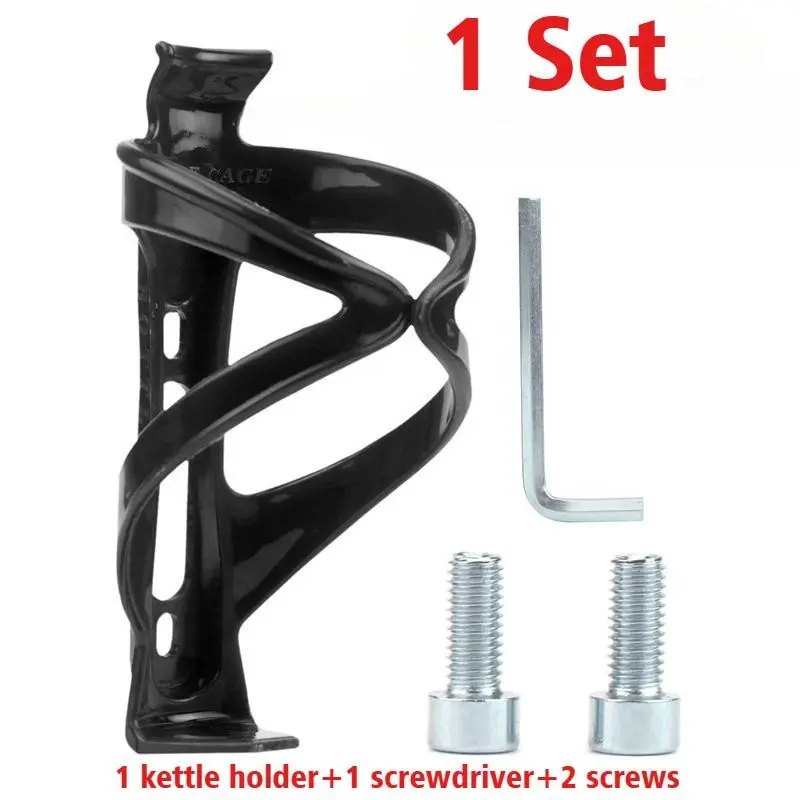 1 Set Bicycle Bottle Cage Water Bottle Road Bike Mountain Bike Motorcycle Bottle Cage Holder Cup Holder Cycling Accessories Bicycle Parts Bike Accessory
