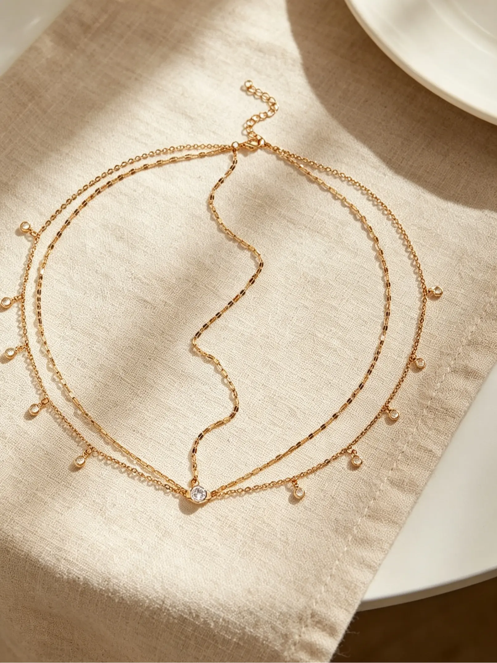 Long Tassel Double Hair Chain Viral Style Styling Hair Accessory