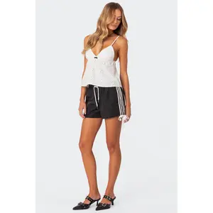 Remy Ribbon Track Shorts