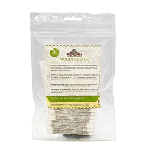 Mucus Buster Teabags - Natural Antibacterial Teabags for Mucus Relief