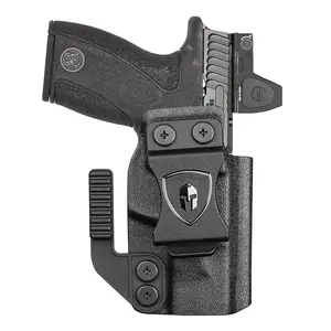 WARRIORLAND Inside Waistband Kydex Holster – Perfect Fit Smith & Wesson BG 2.0 TS,BG 2.0 NTS, BODYGUARD@ 2.0 CARRY COMP,  Bodyguard 2.0 THUMB SAFETY，Right Hand Draw