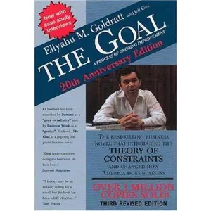 USED Book - The Goal: A Process of Ongoing Improvement by Eliyahu M. Goldratt (Paperback) - english