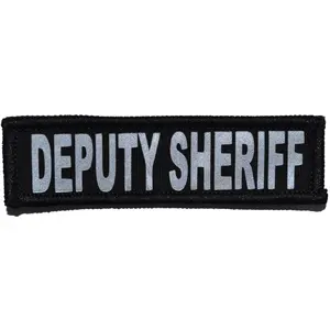 Deputy Sheriff Reflective - 1x3.75 Patch