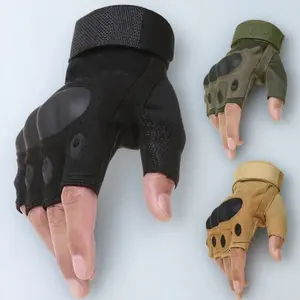 Tactical Gloves Non Slip Half Finger for Men Women Outdoor Sports Shooting Hiking Camping Hunting Cycling Durable Breathable Quick Dry Motorcycle Climbing Fishing Trekking All Season