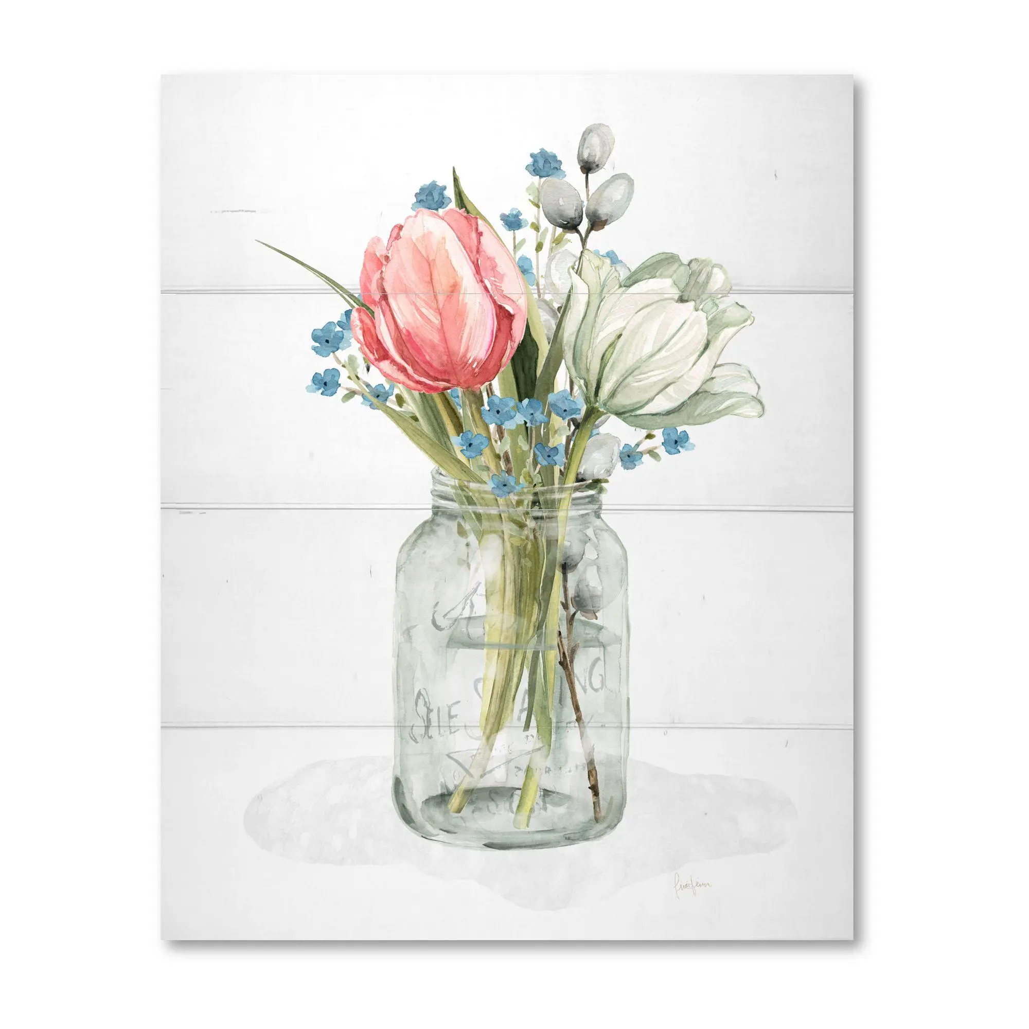 Courtside Market Farmhouse Tulip 16x20 Canvas Wall Art