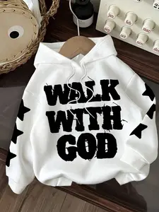 Women's Hooded Sweatshirt, Drawstring Graphic Hoodie, Casual Fitted Long Sleeve, Soft Comfortable Fabric, Perfect for Parties and Daily Wear