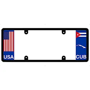 DFS Cuba CUB Patented License Plate Frame Holder