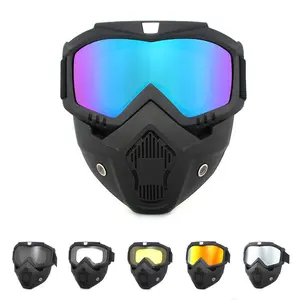Head-mounted Motorcycle Off-road Goggle Mask - Harley Riding Helmet Protective Face Shield for Cross-border Automotive & Motorcycle Accessory Sales